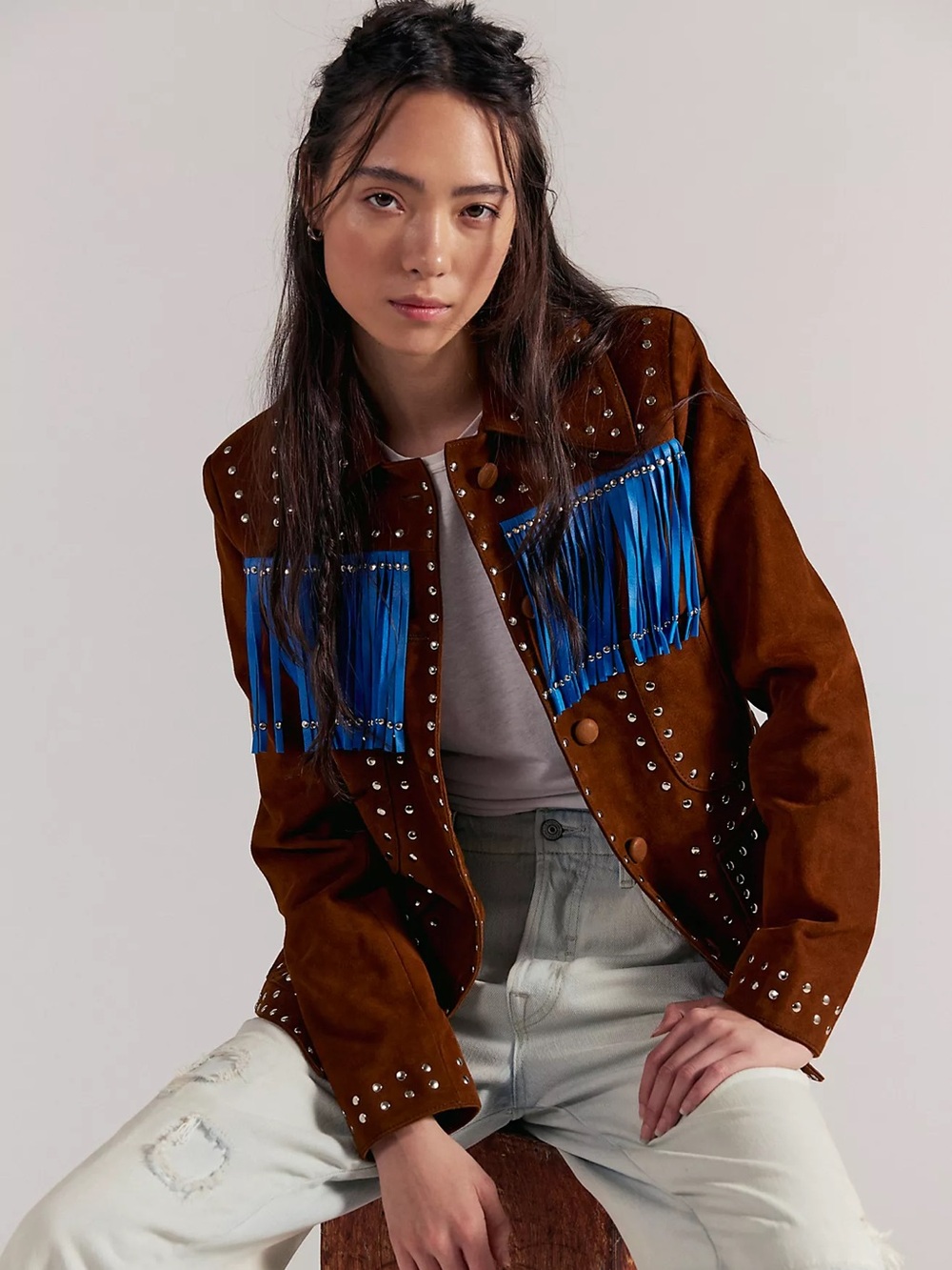 Dan Cassab Linda Suede Jacket